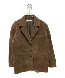 anuke（アンヌーク）の古着「25AW Eco Suede Jacket」｜ブラウン