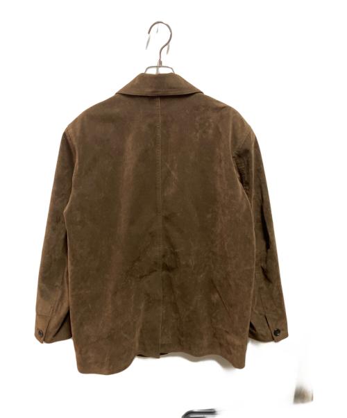 anuke（アンヌーク）anuke (アンヌーク) 25AW Eco Suede Jacket ブラウン サイズ:36の古着・服飾アイテム