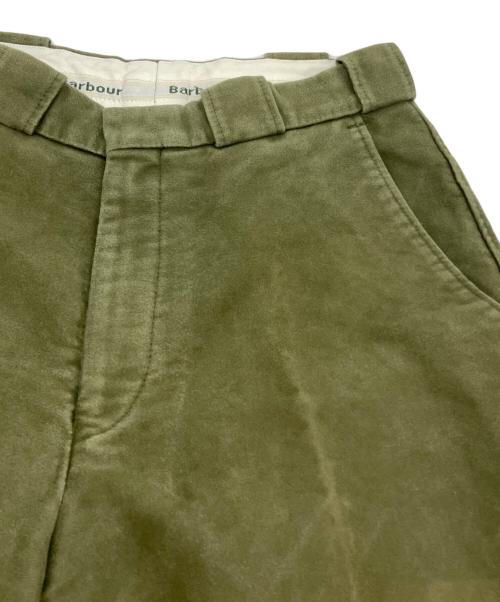 Barbour（バブアー）Barbour (バブアー) モールスキンパンツ オリーブ サイズ:Mの古着・服飾アイテム