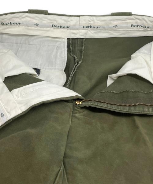 Barbour（バブアー）Barbour (バブアー) モールスキンパンツ オリーブ サイズ:Mの古着・服飾アイテム