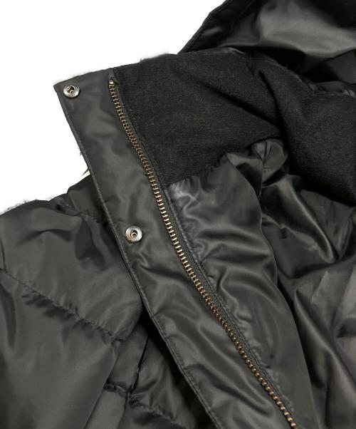 INDIVI（インディヴィ）INDIVI (インディヴィ) ミドル丈ウォッシャブルダウンコート ブラック サイズ:38の古着・服飾アイテム