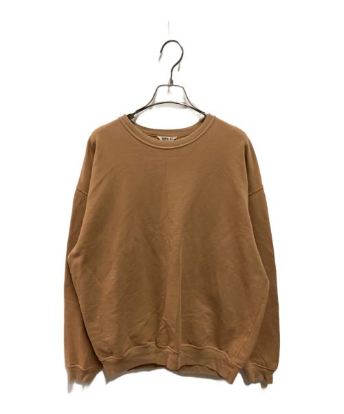 AURALEE（オーラリー）AURALEE (オーラリー) SUPER SOFT HEAVY SWEAT P/O ブラウン サイズ:4の古着・服飾アイテム
