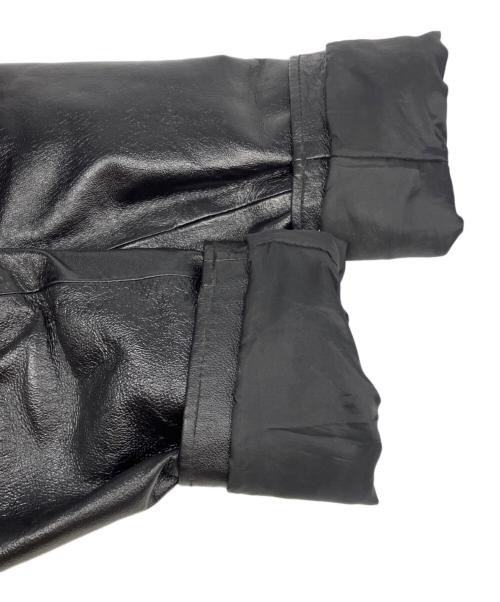 wilsons leather（ウィルソンズレザー）wilsons leather (ウィルソンズレザー) シングルライダースジャケット ブラック サイズ:Ｍの古着・服飾アイテム