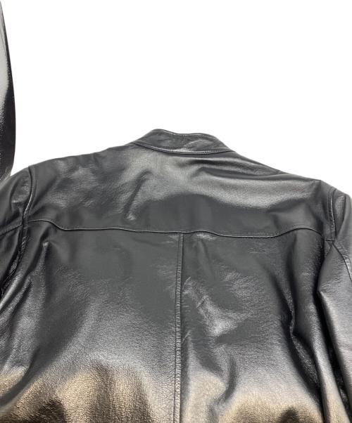 wilsons leather（ウィルソンズレザー）wilsons leather (ウィルソンズレザー) シングルライダースジャケット ブラック サイズ:Ｍの古着・服飾アイテム
