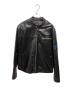 wilsons leather（ウィルソンズレザー）の古着「シングルライダースジャケット」｜ブラック