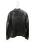 wilsons leather (ウィルソンズレザー) シングルライダースジャケット ブラック サイズ:Ｍ：8000円