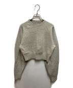 TODAYFULトゥデイフル）の古着「Compact Raglan Knit」｜グレー