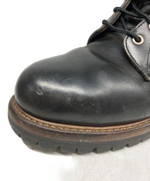 RED WING（レッドウィング）RED WING (レッドウィング) 90’S ロガーブーツ MADE IN USA PTタグ刺繍 ブラック サイズ:9の古着・服飾アイテム