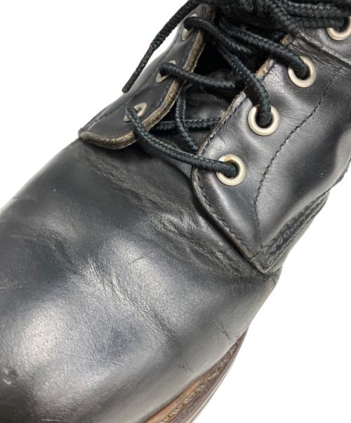 RED WING（レッドウィング）RED WING (レッドウィング) 90’S ロガーブーツ MADE IN USA PTタグ刺繍 ブラック サイズ:9の古着・服飾アイテム