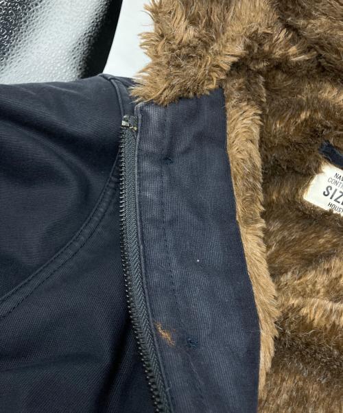 HOUSTON（ヒューストン）HOUSTON (ヒューストン) N-1 DECK JACKET ネイビー サイズ:40の古着・服飾アイテム