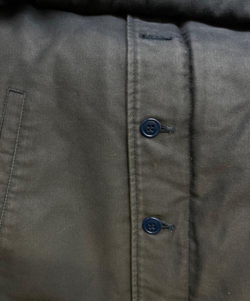 HOUSTON（ヒューストン）HOUSTON (ヒューストン) N-1 DECK JACKET ネイビー サイズ:40の古着・服飾アイテム