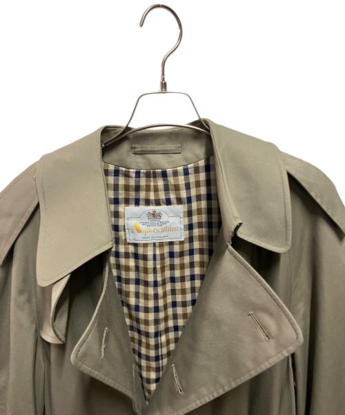 Aquascutum（アクアスキュータム）Aquascutum (アクアスキュータム) トレンチコート イングランド製 ベージュ サイズ:サイズ詳細参照の古着・服飾アイテム