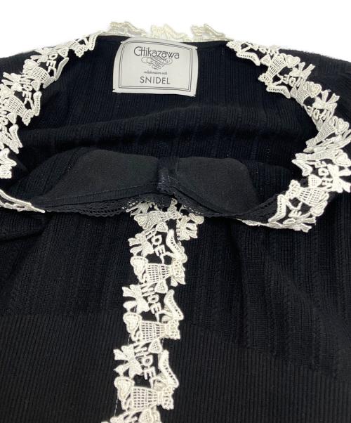 Snidel（スナイデル）Snidel (スナイデル) 近沢レース店 26SS ニットカーディガン ブラック サイズ:Freeの古着・服飾アイテム