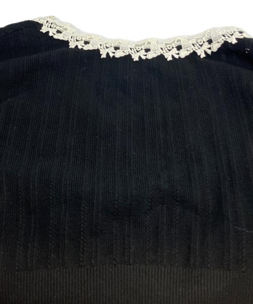 Snidel（スナイデル）Snidel (スナイデル) 近沢レース店 26SS ニットカーディガン ブラック サイズ:Freeの古着・服飾アイテム