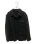 COMME des GARCONS HOMME（コムデギャルソン オム）の古着「CUTTING WOOL BLEND JACKET/田中オム」｜ブラック