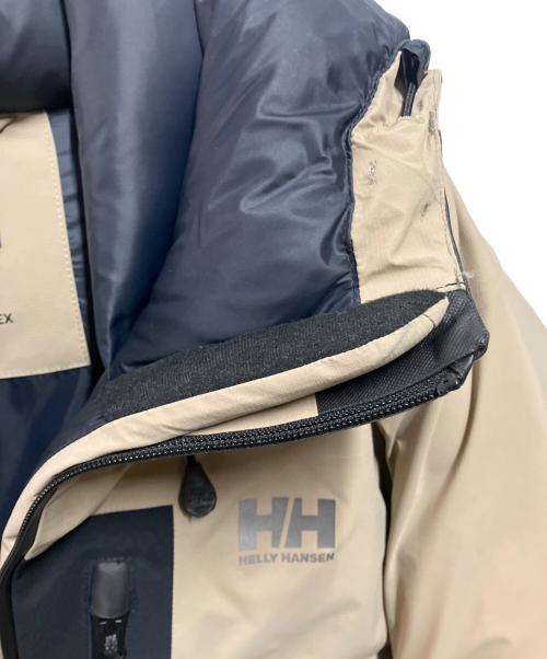 HELLY HANSEN（ヘリーハンセン）HELLY HANSEN (ヘリーハンセン) HHアングラーウォータープルーフダウンジャケット ベージュ サイズ:Lの古着・服飾アイテム