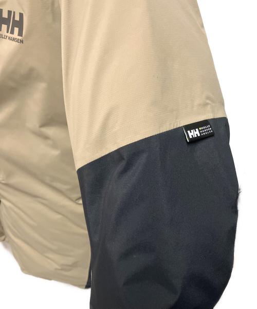 HELLY HANSEN（ヘリーハンセン）HELLY HANSEN (ヘリーハンセン) HHアングラーウォータープルーフダウンジャケット ベージュ サイズ:Lの古着・服飾アイテム