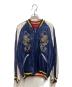 東洋エンタープライズ（トウヨウエンタープライズ）の古着「SOUVENIR JACKET EAGLE×JAPAN MAP」｜ブルー