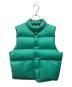 AURALEE（オーラリー）の古着「SUPER LIGHT NYLON RIPSTOP DOWN VEST」｜グリーン
