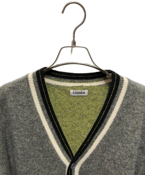Coohem（コーヘン）Coohem (コーヘン) カーディガン グレー サイズ:Lの古着・服飾アイテム
