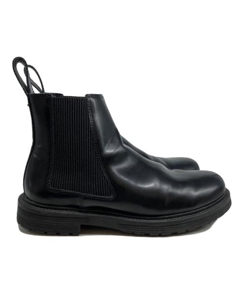 DIESEL（ディーゼル）DIESEL (ディーゼル) サイドゴアブーツ ブラック サイズ:27cmの古着・服飾アイテム
