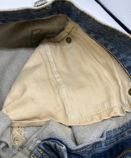 Saint Laurent Paris（サンローランパリ）Saint Laurent Paris (サンローランパリ) デストロイ クラッシュ加工 スキニー デニムパンツ インディゴ サイズ:30の古着・服飾アイテム