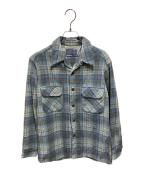 PENDLETONペンドルトン）の古着「70’Sボードシャツ」｜ブルー