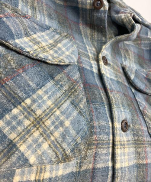 PENDLETON（ペンドルトン）PENDLETON (ペンドルトン) 70’Sボードシャツ ブルー サイズ:Ｓの古着・服飾アイテム