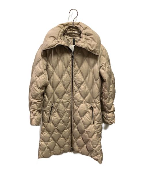 MONCLER（モンクレール）MONCLER (モンクレール) キルティングダウンコート ベージュ サイズ:1の古着・服飾アイテム