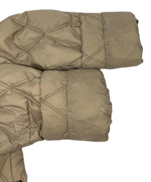 MONCLER（モンクレール）MONCLER (モンクレール) キルティングダウンコート ベージュ サイズ:1の古着・服飾アイテム