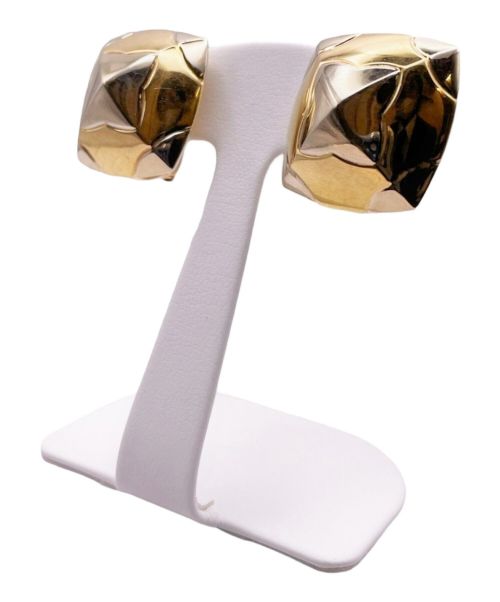 BVLGARI（ブルガリ）BVLGARI (ブルガリ) ピラミデイヤリング ゴールド サイズ:-の古着・服飾アイテム