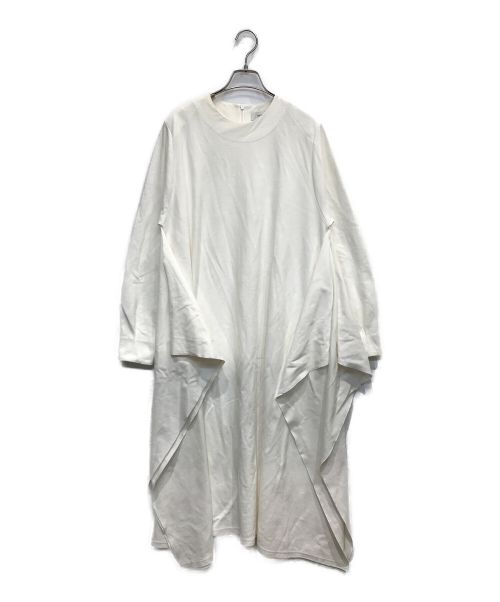 HYKE（ハイク）HYKE (ハイク) カットソーワンピース ホワイト サイズ:表記無しの古着・服飾アイテム