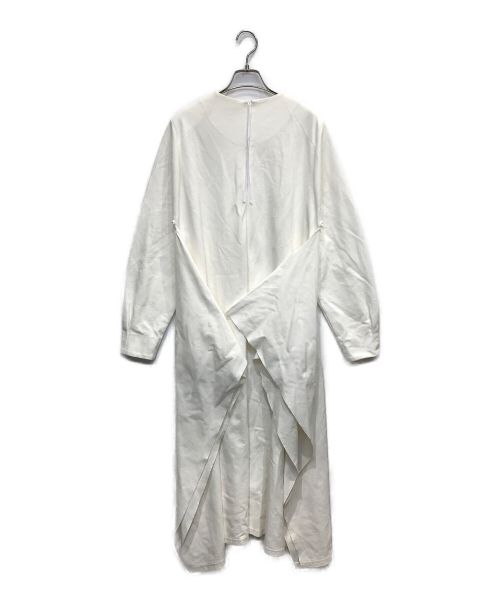 HYKE（ハイク）HYKE (ハイク) カットソーワンピース ホワイト サイズ:表記無しの古着・服飾アイテム