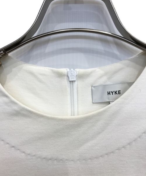 HYKE（ハイク）HYKE (ハイク) カットソーワンピース ホワイト サイズ:表記無しの古着・服飾アイテム