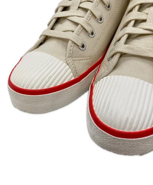 ISABEL MARANT（イザベルマラン）ISABEL MARANT (イザベルマラン) キャンバスロゴスニーカー アイボリー サイズ:41の古着・服飾アイテム