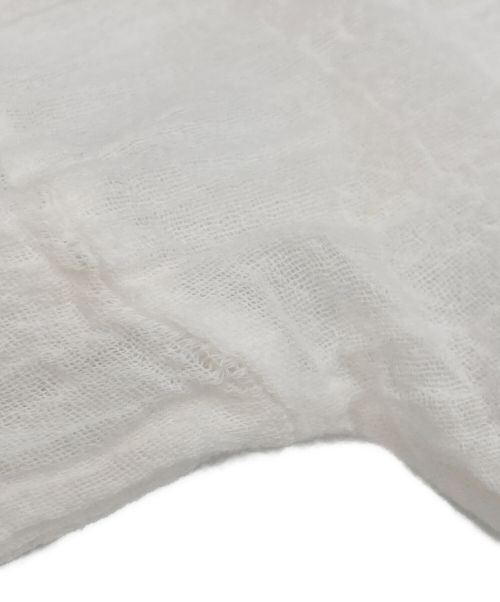 LES ATELIERS FRANCAIS DE CONFECTION（ル アトリエフランセ デ コンフェクション）LES ATELIERS FRANCAIS DE CONFECTION (ル アトリエフランセ デ コンフェクション) 別注 HENLY NECK L/SL シャツ ホワイト サイズ:表記なしの古着・服飾アイテム