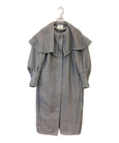 中古・古着通販】Ameri (アメリ) 2WAY CAPE PUFF SLEEVE COAT グレー