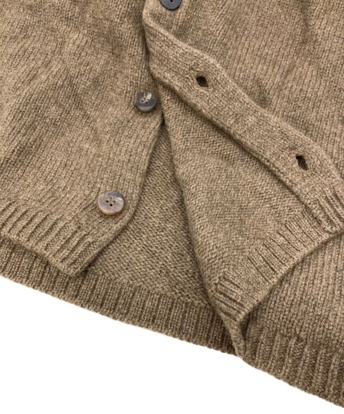 GALERIE VIE（ギャルリーヴィー）GALERIE VIE (ギャルリーヴィー) ニットカーディガン ブラウン サイズ:Sの古着・服飾アイテム