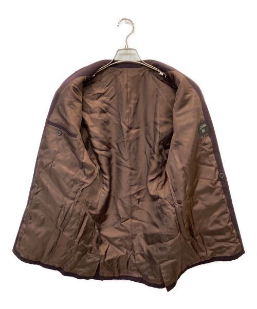 Jean Paul Gaultier homme（ジャンポールゴルチェオム）Jean Paul Gaultier homme (ジャンポールゴルチェオム) [古着]ダブルブレストテーラードジャケット ボルドー サイズ:48の古着・服飾アイテム