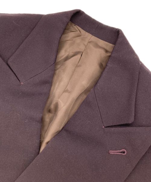 Jean Paul Gaultier homme（ジャンポールゴルチェオム）Jean Paul Gaultier homme (ジャンポールゴルチェオム) [古着]ダブルブレストテーラードジャケット ボルドー サイズ:48の古着・服飾アイテム