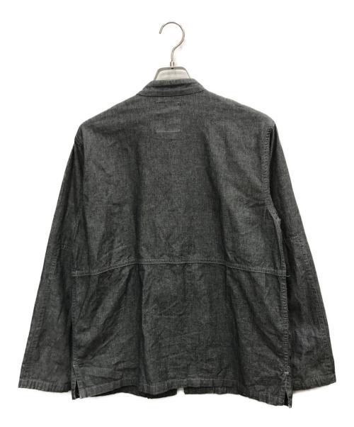 NEIGHBORHOOD（ネイバーフッド）NEIGHBORHOOD (ネイバーフッド) 90s シャンブレーカンフージャケット グレー サイズ:Mの古着・服飾アイテム