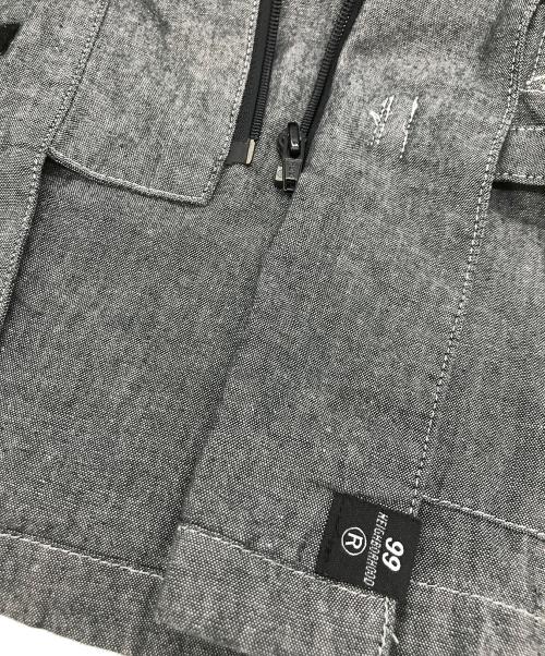 NEIGHBORHOOD（ネイバーフッド）NEIGHBORHOOD (ネイバーフッド) 90s シャンブレーカンフージャケット グレー サイズ:Mの古着・服飾アイテム