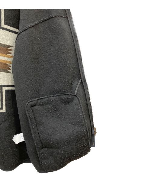 PENDLETON（ペンドルトン）PENDLETON (ペンドルトン) ボアフリースフーディ ブラック サイズ:XLの古着・服飾アイテム