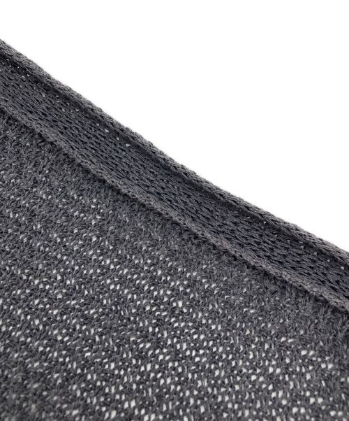 FRAMeWORK（フレームワーク）FRAMeWORK (フレームワーク) カノコ2WAY Back開きカーディガン グレー サイズ:FREEの古着・服飾アイテム