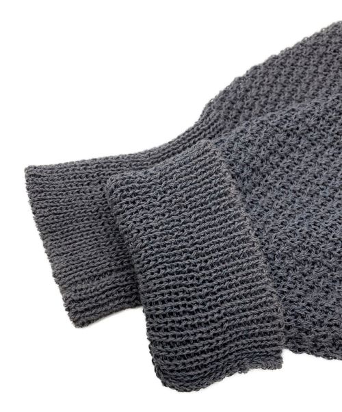 FRAMeWORK（フレームワーク）FRAMeWORK (フレームワーク) カノコ2WAY Back開きカーディガン グレー サイズ:FREEの古着・服飾アイテム