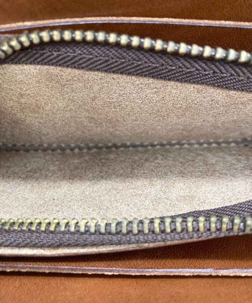 HIGH QUALITY LEATHER（ハイ クオリティ レザー）HIGH QUALITY LEATHER (ハイ クオリティ レザー) 財布 ブラウンの古着・服飾アイテム