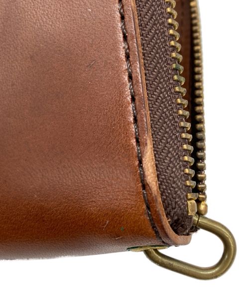 HIGH QUALITY LEATHER（ハイ クオリティ レザー）HIGH QUALITY LEATHER (ハイ クオリティ レザー) 財布 ブラウンの古着・服飾アイテム