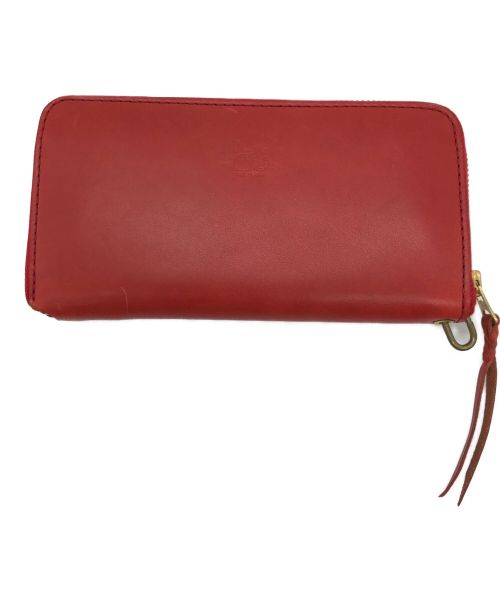 HIGH QUALITY LEATHER（ハイ クオリティ レザー）HIGH QUALITY LEATHER (ハイ クオリティ レザー) 財布 レッドの古着・服飾アイテム