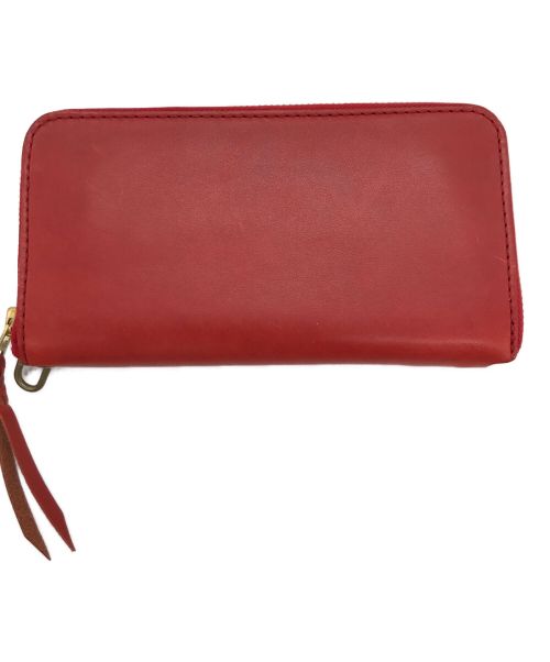 HIGH QUALITY LEATHER（ハイ クオリティ レザー）HIGH QUALITY LEATHER (ハイ クオリティ レザー) 財布 レッドの古着・服飾アイテム