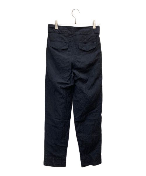 MARGARET HOWELL（マーガレットハウエル）MARGARET HOWELL (マーガレットハウエル) リネンウールパンツ ブラック サイズ:1の古着・服飾アイテム